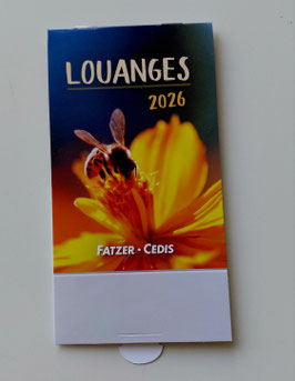 Calendrier Louanges 2026
