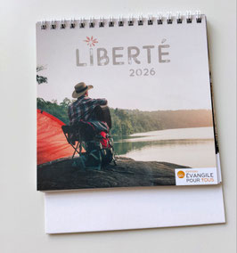 Calendrier Liberté 2026
