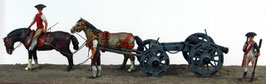 REV 9004 Civilian Driver, mounted for lead horse