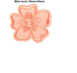 1 Stück Applikation Blume Blüte Sticks Verzierung Patch Stickerei Bügelbild Trachten Dirndl Jeans Design Deko edel ∅ 5 cm