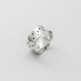 BAGUE "FLAMENKITO" DENTELÉE