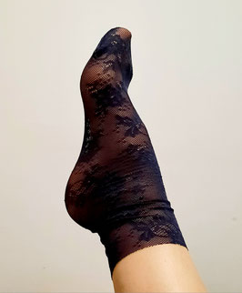 Chaussettes bleues voile