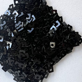 1-029)SQUARE PAILLETTES (BLACK)NP002K②
