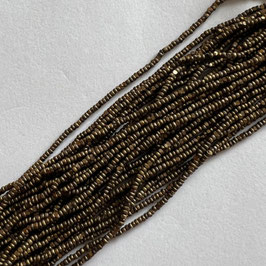 10-034)BEADS(DARK MAT GOLD  Charlotte　13/0 ) CB055