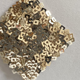 2-004)SQUARE PAILLETTES（METALLIC GOLD）CP007K②