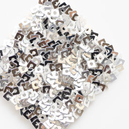 1-044)SQUARE PAILLETTES （ SILVER）SP004K②