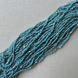 11-022)BEADS (TURQUOISE　GOLD CUT  Charlotte11/0 )  BB041