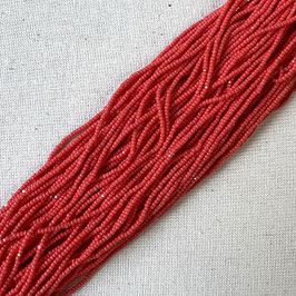 11-005)BEADS (CORAL OPAQUE Charlotte　13/0 )  OB021