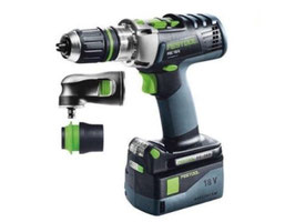 FESTOOL ACCU KLOPBOORMACHINE QUADRIVE PDC 18/4 LI 5,2 SET
