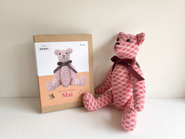 My Teddy Bears Kit/Mai　(白赤麻の葉)