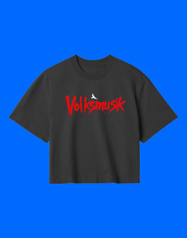 Womens Cop Top Volksmusik Black