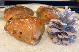 mini pain de table gris aux noix