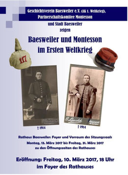 Baesweiler und Montesson im Ersten Weltkrieg