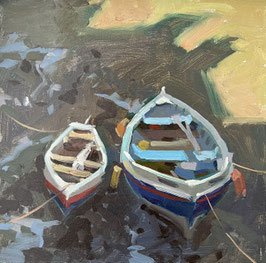 Study of boats at rest