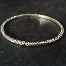 Bracelet Jonc Sahara Black Argent