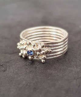 Bague Rosée Bleue