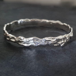 Bracelet Jonc Yardang Argent