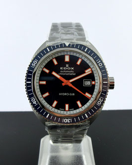Edox HYDRO-SUB DATE AUTOMATIC CHRONOMETER 80128-3BUM-BUIO Limited Edition one of fivehoundred