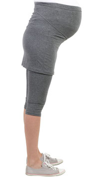 be! Maternity Skirt-Leggings - Grey