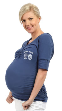 be! Maternity Top "Iman Sport" Navy Blue