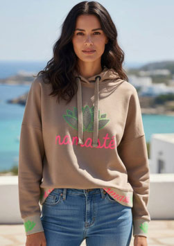 MG13611 miss goodlife / Hoodie Namasté / sand