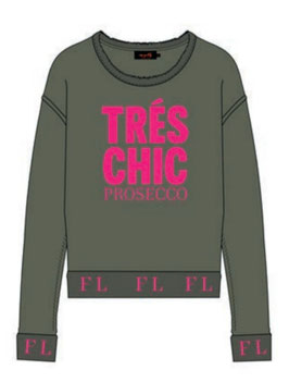 MG13557 miss goodlife / Sweater Roundneck Trés chic- grün