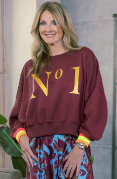 MG13540 miss goodlife / Sweater Roundneck No 1 – bordeaux