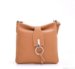 Ssle; nice tan handcrafted leather handbag