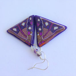 FBO21. boucles d'oreilles "papillon"