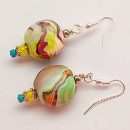 FBO28. Boucles d'oreilles volutes