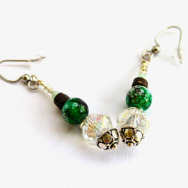 FBO123. Boucles d'oreilles spring 2