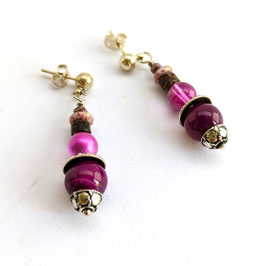 FBO124. Boucles d'oreilles larosa