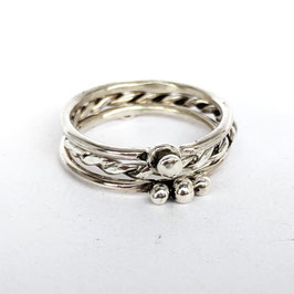 129. Bague argent "Malo"