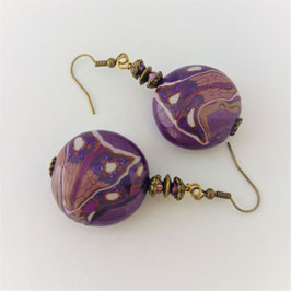 25.Boucles d'oreilles papillon