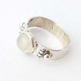 106. Bague argent "neige"