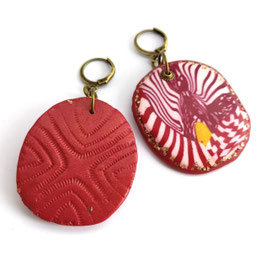 FBO148. Boucles d'oreilles afrika