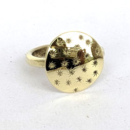 BL33. Bague laiton "rondétoile"