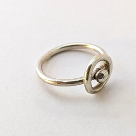 33. Bague argent "Circle 3 "