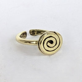 BL15. Bague laiton "spyral"