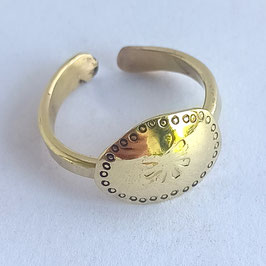 BL13. Bague laiton "sakura"