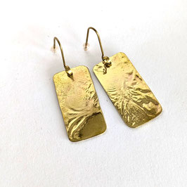 LBO11. Boucles d'oreilles rectangle