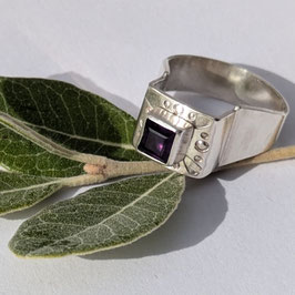 93. Bague argent "chichen Itza"