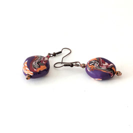 FBO134. Boucles d'oreilles ora