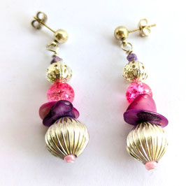 FBO128. Boucles d'oreilles lovely