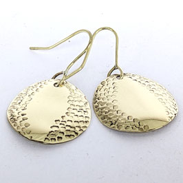 LBO10. boucles d'oreilles laiton "effets"