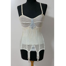 Corset hellblau Gr. XS 75A VINTAGE 1930s very used