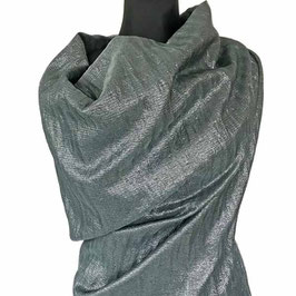 0,5 m Baumwolle Satin Stoff Vintage mit Paisley Muster Blau Rosa auf Weiß