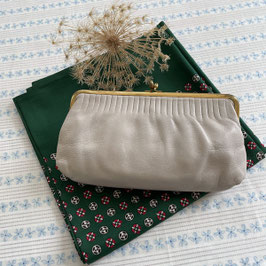 Täschchen klein Leder für Kosmetiksachen, Geld, etc. VINTAGE 1950s