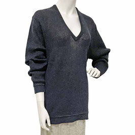 Pullover one size schwarz Wolle ZIMMERLI Switzerland VINTAGE 1990s