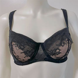 Büstenhalter BH Chantal Thomass France Designer 75D schwarz Spitze